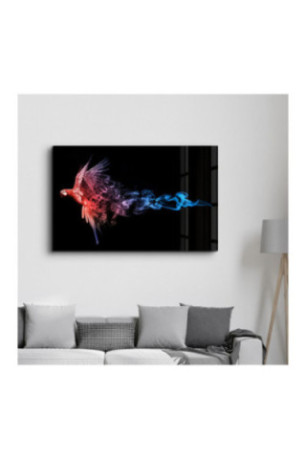 Peinture décorative sur verre trempé - Multicolore