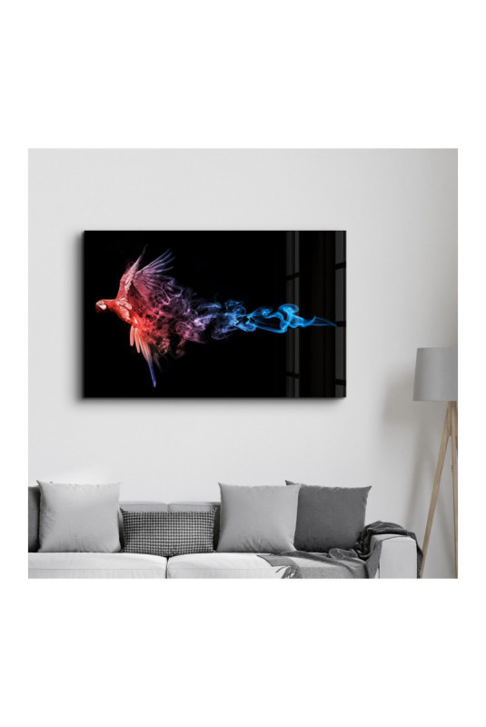 Peinture décorative sur verre trempé - Multicolore