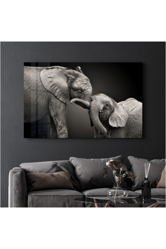 Peinture décorative sur verre trempé - Multicolore
