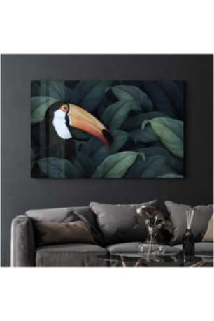 Peinture décorative sur verre trempé - Multicolore