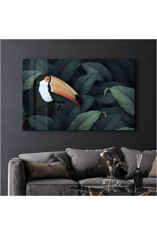 Peinture décorative sur verre trempé - Multicolore