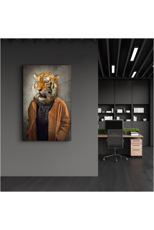 Peinture décorative sur verre trempé - Multicolore