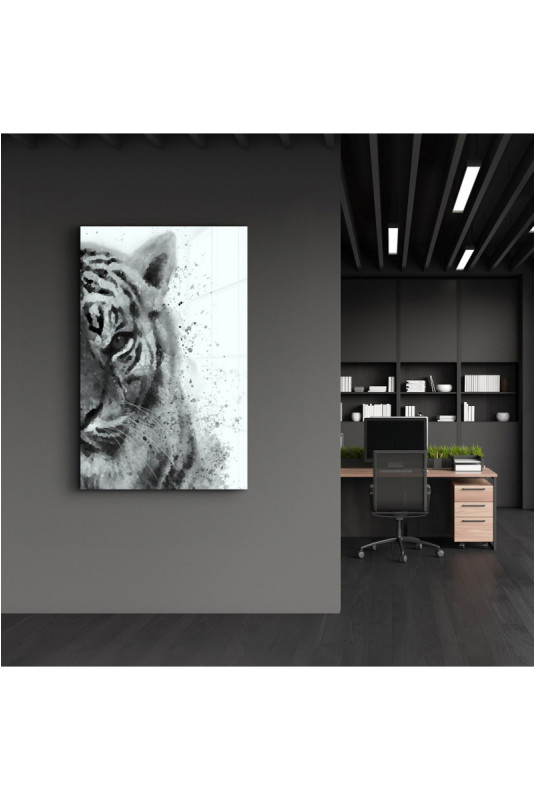 Peinture décorative sur verre trempé - Multicolore