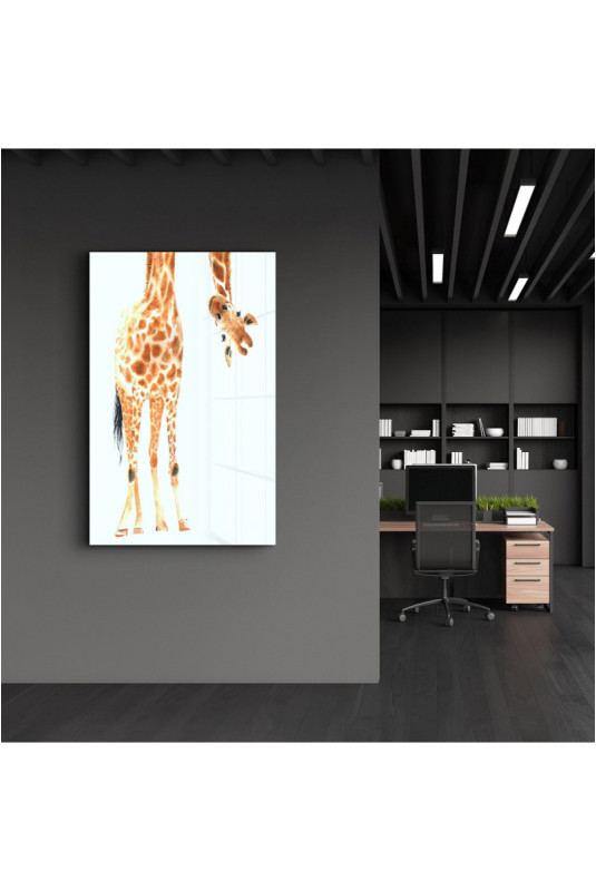 Peinture décorative sur verre trempé - Multicolore