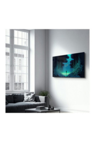 Peinture décorative sur verre trempé - Multicolore