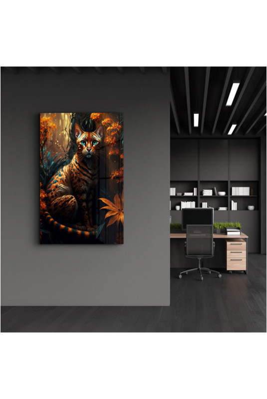 Peinture décorative sur verre trempé - Multicolore