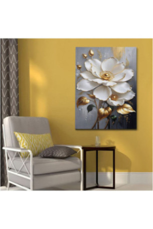 Peinture décorative sur toile - Multicolore