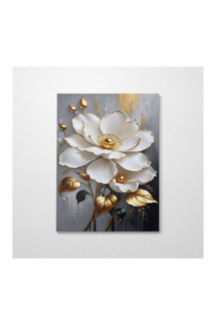 Peinture décorative sur toile - Multicolore