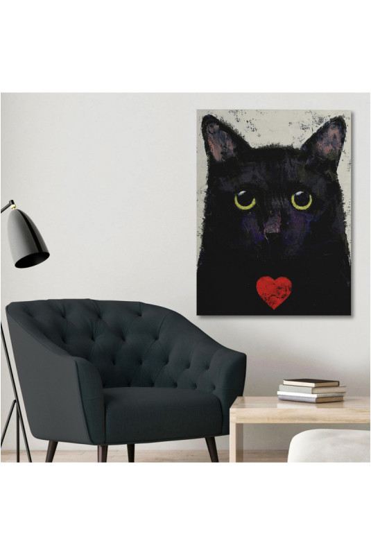 Peinture décorative sur toile - Multicolore