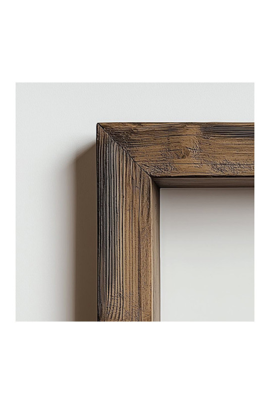 Tableau décoratif encadré en MDF (3 pièces) - Multicolore