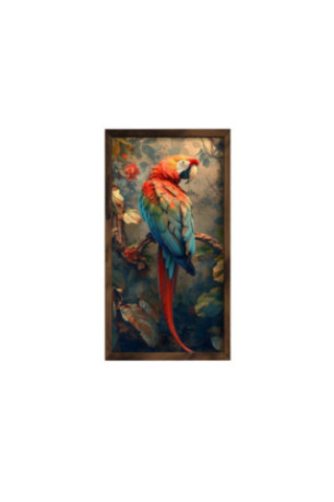 Tableau décoratif encadré en MDF - Multicolore