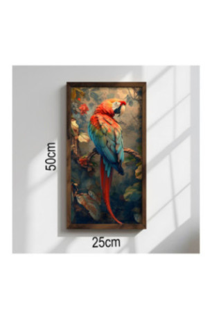 Tableau décoratif encadré en MDF - Multicolore