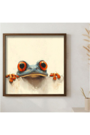 Tableau décoratif encadré en MDF - Multicolore