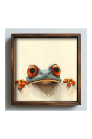 Tableau décoratif encadré en MDF - Multicolore