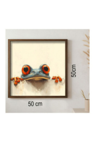 Tableau décoratif encadré en MDF - Multicolore