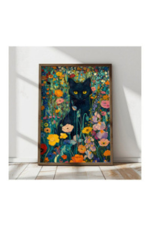 Tableau décoratif encadré en MDF - Multicolore