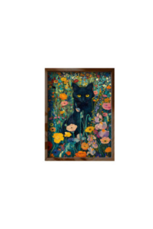 Tableau décoratif encadré en MDF - Multicolore