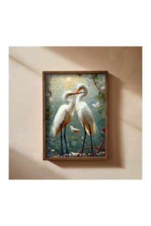 Tableau décoratif encadré en MDF - Multicolore