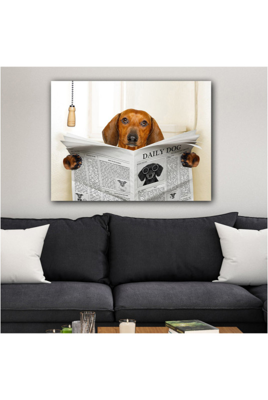 Peinture décorative sur toile - Multicolore