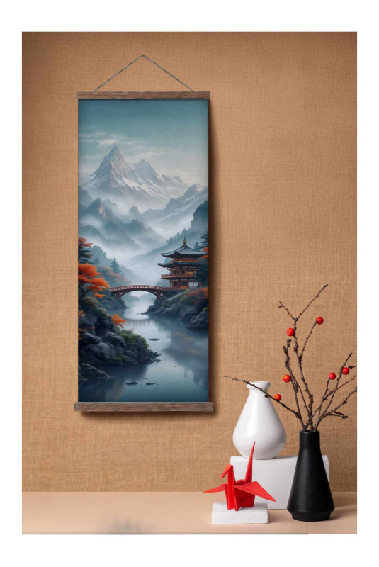 Peinture décorative sur toile - Multicolore