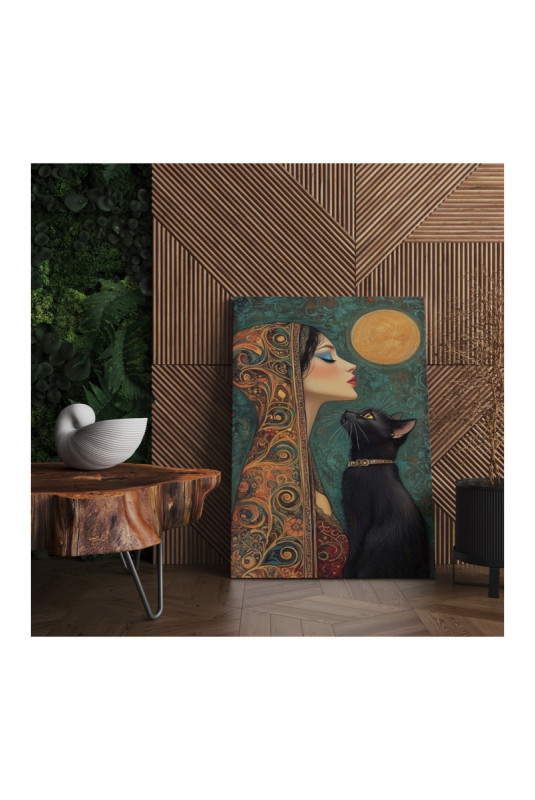 Peinture décorative sur toile - Multicolore