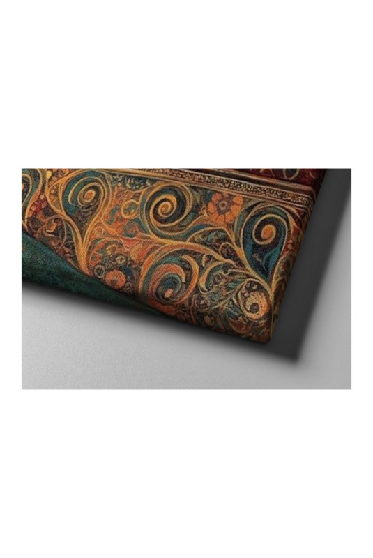 Peinture décorative sur toile - Multicolore