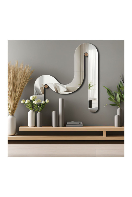 Miroir décoratif - Argent