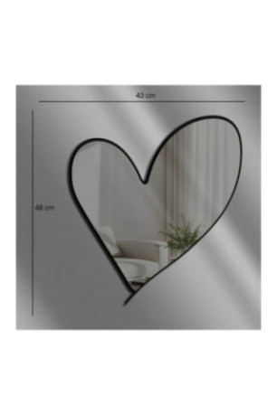 Miroir décoratif - Fumé