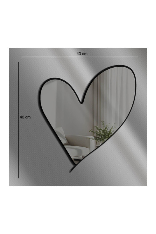 Miroir décoratif - Fumé