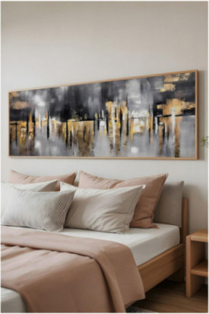 Tableau décoratif encadré en MDF - Multicolore