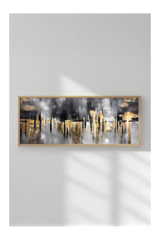 Tableau décoratif encadré en MDF - Multicolore