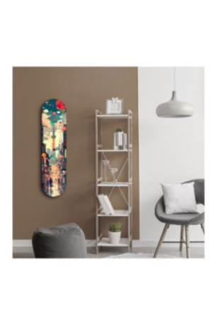 Peinture décorative sur verre trempé - Multicolore