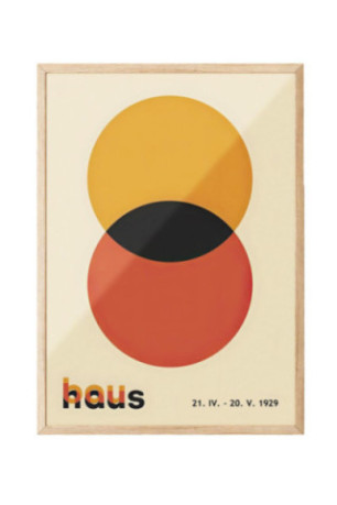 Tableau encadré décoratif - Multicolore