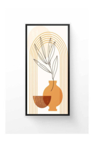 Tableau encadré décoratif - Multicolore