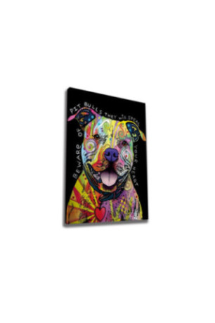 Peinture décorative sur toile - Multicolore