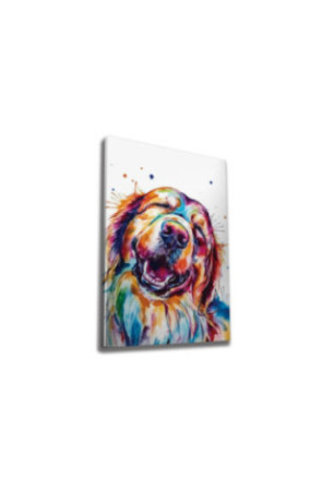 Peinture décorative sur toile - Multicolore