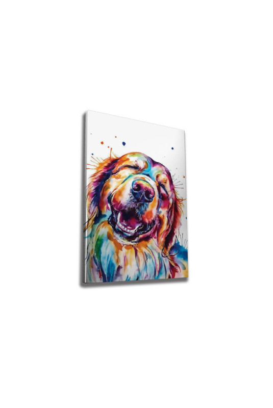 Peinture décorative sur toile - Multicolore