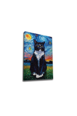 Peinture décorative sur toile - Multicolore