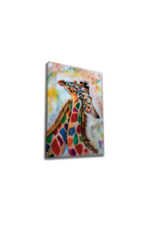 Peinture décorative sur toile - Multicolore