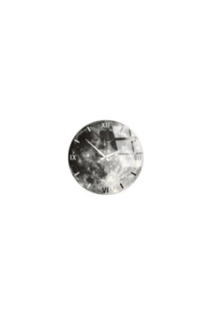Horloge murale décorative en verre - Multicolore