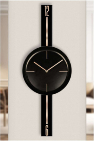 Horloge murale décorative - Noir