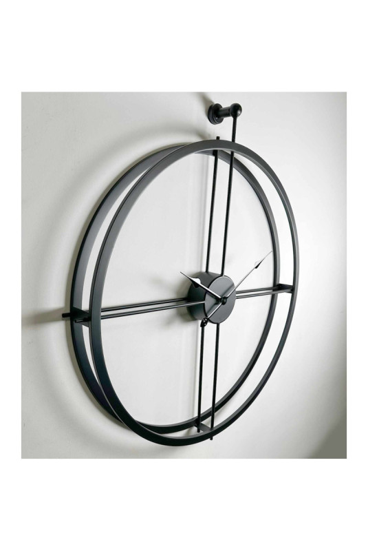 Horloge murale décorative en métal - Multicolore