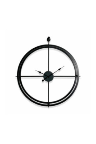 Horloge murale décorative en métal - Multicolore