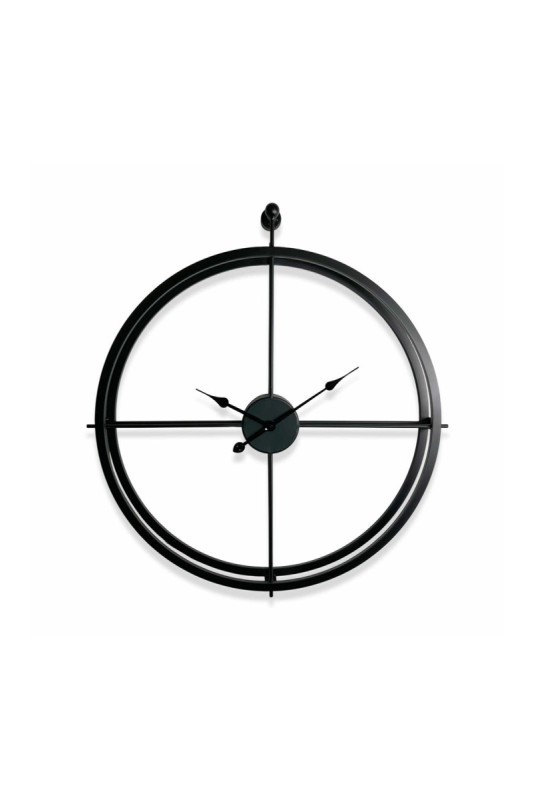 Horloge murale décorative en métal - Multicolore