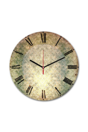 Horloge décorative en MDF - Multicolore