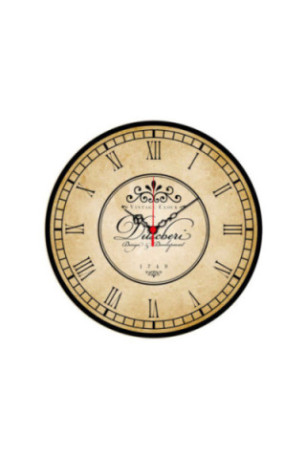 Horloge décorative en MDF - Multicolore
