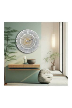Horloge décorative en MDF - Multicolore