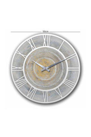 Horloge décorative en MDF - Multicolore