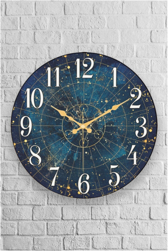 Horloge murale décorative - Multicolore