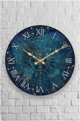 Horloge murale décorative - Multicolore